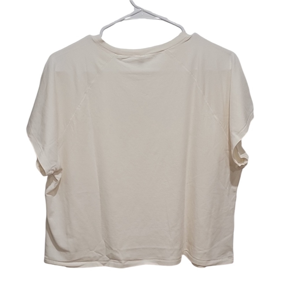 SKIMS Kim Kardashian Women's 4X New Vintage Cropped Raglan T-Shirt New w/ Tags - Picture 4 of 5